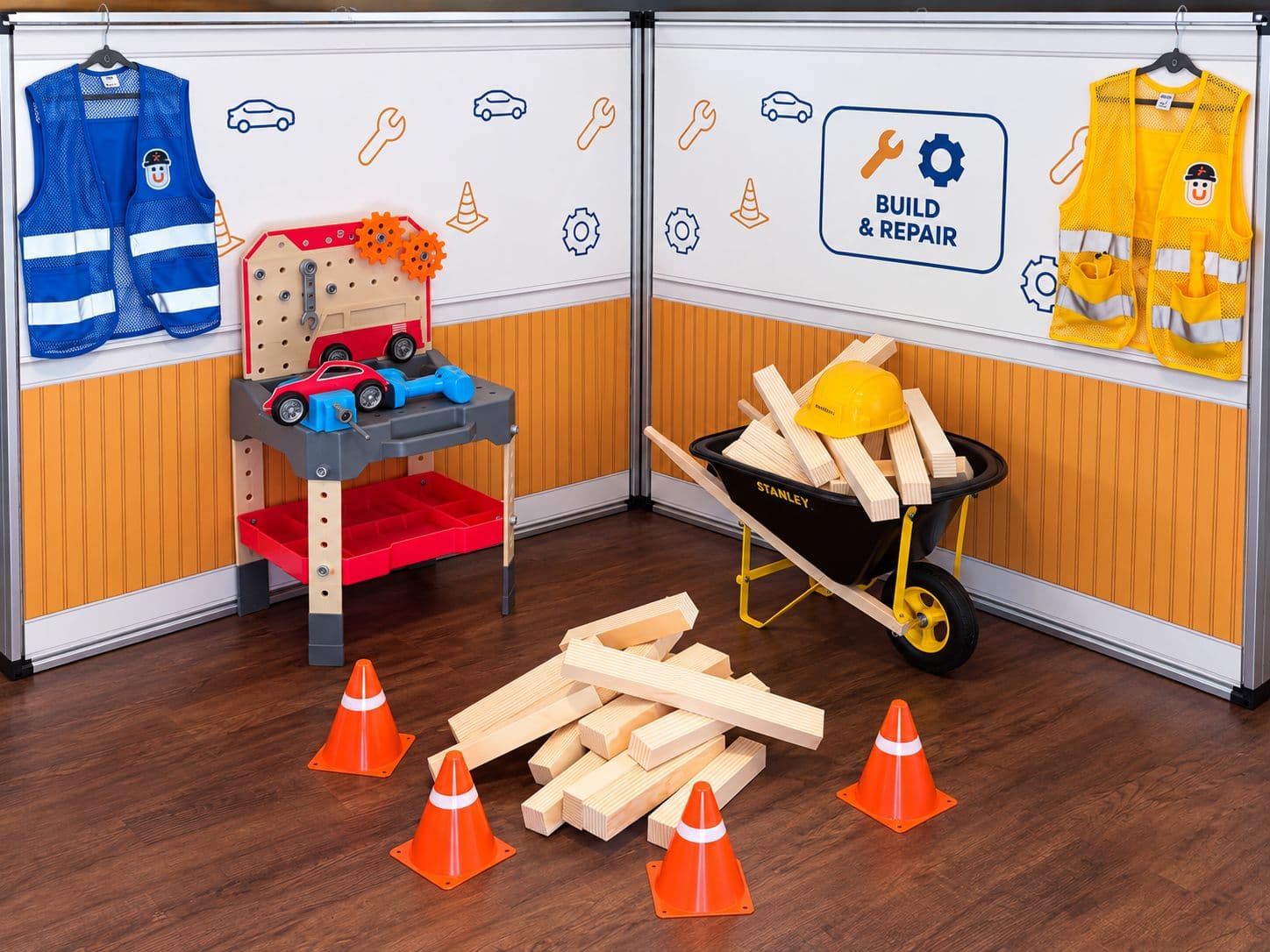 The Build & Repair station