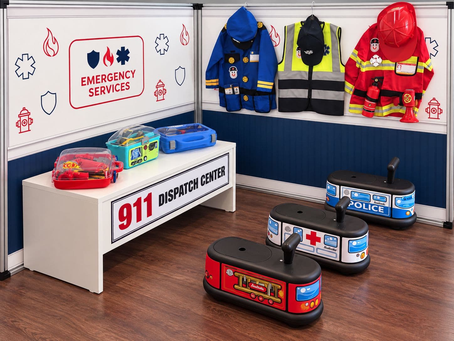 The Emergency Services station